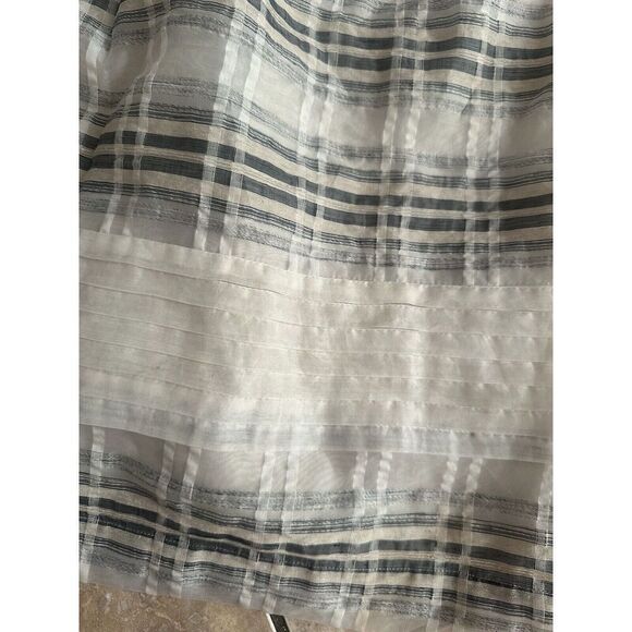 Ivy Blu 8 Linen Silk Organza Structured Dress Lined - Picture 4 of 8